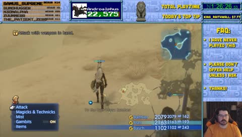 Final Fantasy XII first playthrough (Steam, Zodiac Age) [nosrl]