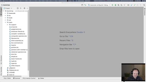 [basecode] finish the parser, part 1