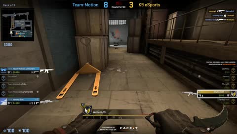 Group Stages - Team Motion Vs. K9 eSports - Season 3 (EU CS:GO)