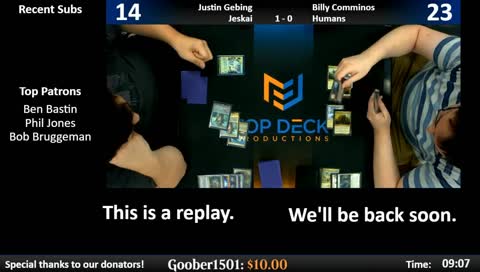 Tuesday Night Modern League w/ Commentary - GameSwap Mason