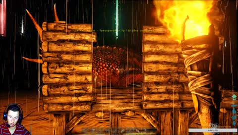 Достраиваем хижину!Ловим в клетку попуасов!