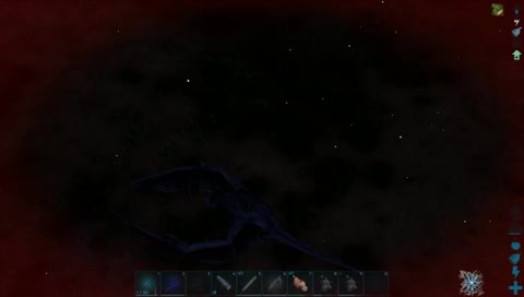 Trying not to get eaten.
