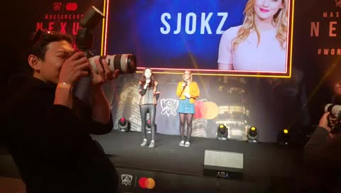 Huni and Sjokz at the MasterCard Nexus! Echo Fox! Gangnam South Korea.