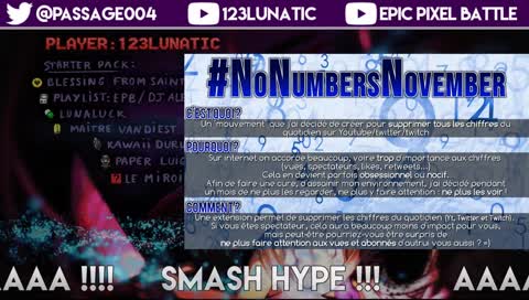 #SmashDirect - Découverte & Debrief [123Lunatic] suivi de #SmashLOUL ! (ptet)