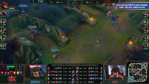 Riguardiamo tutti i game dei Fnatic in questo Mondiale