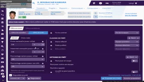 BETA FM19 / CARRIERE OLYMPIQUE DE MARSEILLE
