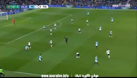 بث مباراة مانشستر سيتي وفولهام