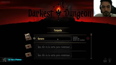 Darkest Dungeon primera vez. Suframos la perdida de los guerreros u.u