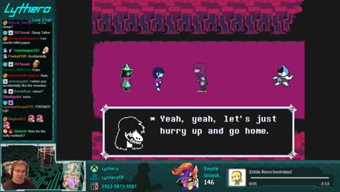 Deltarune Part 1 [Blind run. Backseaters will get a ban for the rest of the night]
