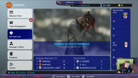 [TTB] PES 2019 - Master League Continues w. Man United (Modded Series)