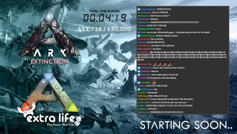 ARK for Extra Life - Raising money for the kids! November 3rd @ 9AM PST !donate !schedule !extralife
