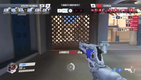 오버워치 월드컵 플레이오프 | 4강, 3.4위 결정전, 결승전