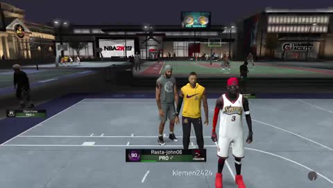 NBA 2k19 ROAD TO ELITE MY PARK IS ON FIRE     KE DU SALE        #FR      LA PULGA06 PS4