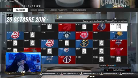 PAF SAUVE LES CAVS !! 👑🔥 127/150 SUBS
