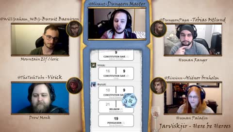 DnD 5e : Jarviskjir ; Here be Heroes - Week Twelve