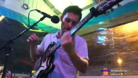 sunday vibes, come chill and chat while i jam onstage