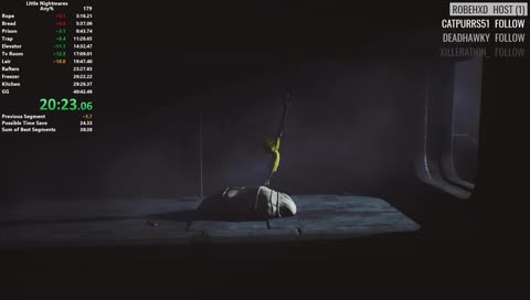 Little Nightmares Any% 39:44.48 New PB