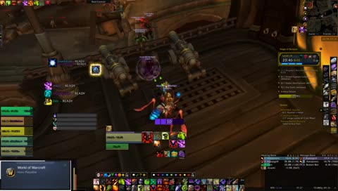 B team warlock jumps off bridge