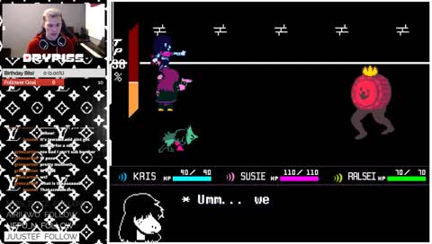 Deltarune Full Playthrough Blind!