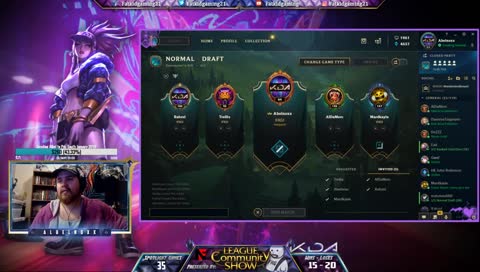 The League Community Show: Featuring a very special K/DA Giveaway #GGFKG #AverageArmy #NamelessFamily