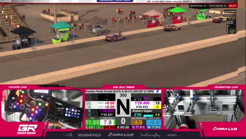 We be racin!
