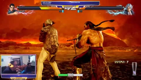 [PT/ENG] tekken 7 with the family 