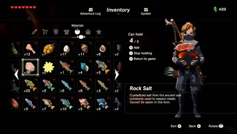 Crikey armando la paseadera por Hyrule