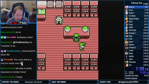 [8+ Hours] Pokemon Red World Record Attempts | !bestof in chat!