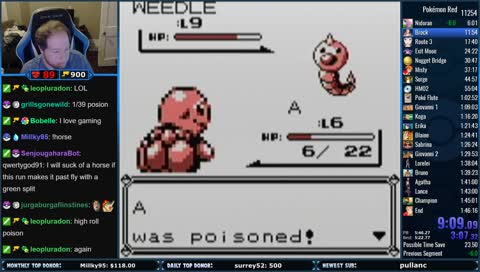 [8+ Hours] Pokemon Red World Record Attempts | !bestof in chat!