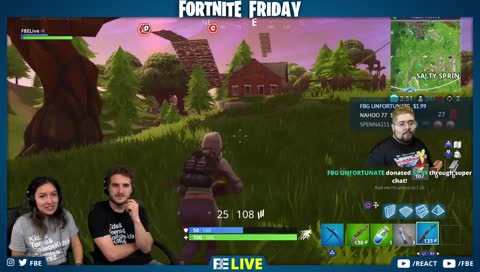 FORTNITE Friday w/ Tori and Eric | FBE Live