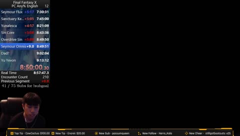 The Race of the Century! FFX PC Any% English Speedrun with cambosteve and madhyama! !race [srl]