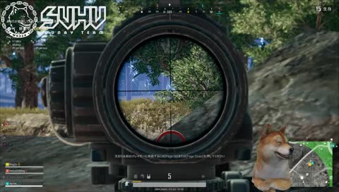 【SUHV_PUBG】野サバ　りるさんスコープさんめろんくん