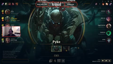 League of Legends Crazy Draven Pyke Bot