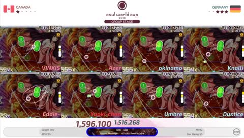 osu! World Cup 2018 Group Stage - Saturday November 10th 11UTC