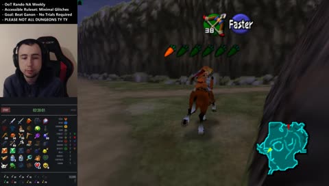 OoT RACE NA Weekly - Accessible Ruleset - THE 2 HOUR HUNT FOR RUTOS LETTER