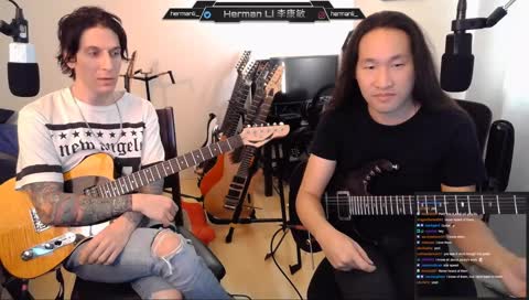 [DragonForce] Herman Li with Jacky Vincent - guitar, shred, !giveaways and more!