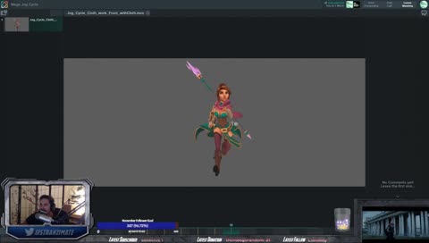 Aaaaand we're back! Finishin up Lady Sylvanas animation!