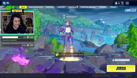 Fortnite con Waldo !discord @WithZack en redes