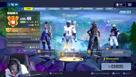 Fort To The Nite 8 Wins !