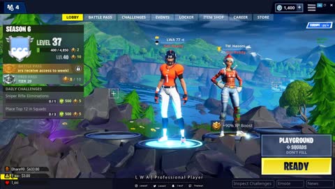  دو مع القوي حسوني  | Fortnite