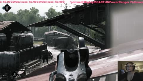 Jumping at twig snaps