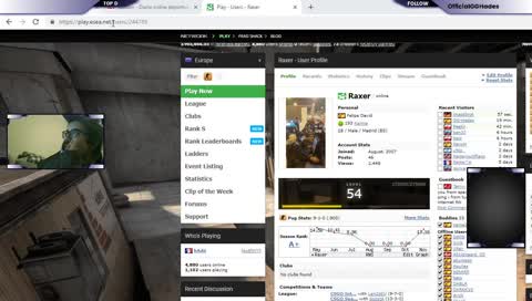 Faceit +3k elo + ESEA RANK A+ (45secs delay)