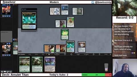 Modern - Amulet, Titans, you know the drill !deck !youtube !twitter !discord !donations