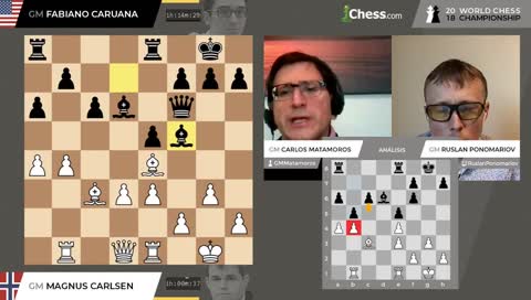Campeonato del Mundo de Ajedrez 2018 Match #4
