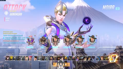 Chillin testing out Ashe