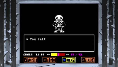 Day 6736764 of trying to beat Sans. (I've lost count.)
