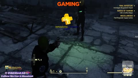 Watch Fallout 76 Live with INKEDxxLAD, Multiplayer Exploring