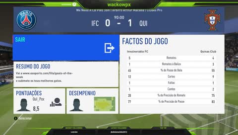 pro clubs Quinas Club eSports treinosSS
