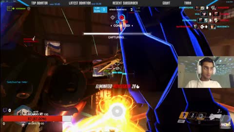doom pushes mercy into bomb