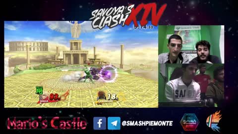Savoya's Clash XIV: Addio Smash 4 - Bracket: https://challonge.com/it/savoya14